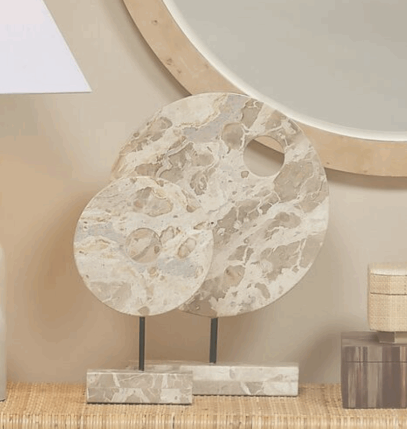 Aure Marble Disc