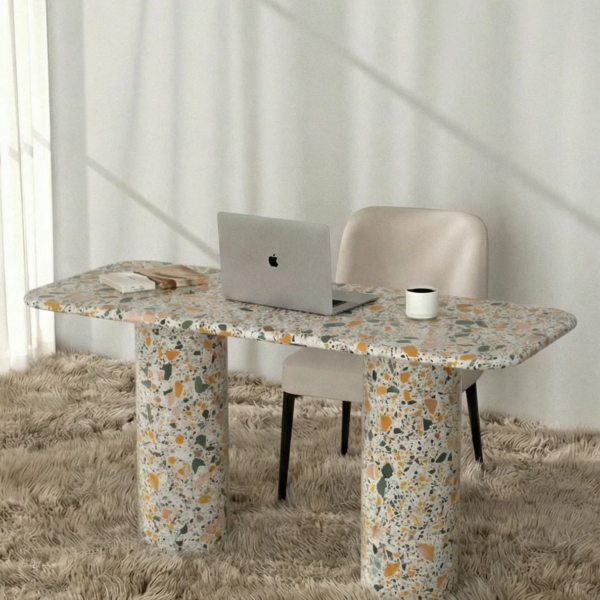 Alara Venetian Terrazzo Desk